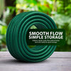 30M REINFORCED GARDEN HOSE PIPE TUBE SET SPRAY WATERING NOZZLE FULL SET FITTINGS