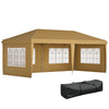 3 x 6m Heavy Duty Gazebo Marquee Party Tent with Storage Bag Grey