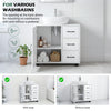 Under Sink Cabinet Bathroom Basin Unit Cupboard Storage Furniture & Shelf Boyeoq