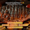 Gas BBQ, 6+1 Burner Barbeque Grill with Gas Hose & Regulator