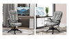 Office Chair w/ Heating Massage Points and Lumbar Support Grey
