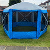 Hexagon Screen House Event Shelter Garden Pop Up Gazebo 3.5m Marquee party tent