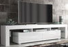TV Unit 200cm Sideboard Cabinet | Cupboard TV Stand | White High Gloss Doors
