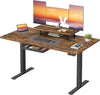 Electric Standing Desk, Height Adjustable Desk, 140 X 70 Cm, Flexible Mo