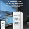 3-in-1 Evaporative Air Cooler with Remote, 6L Portable Air Cooler with 4 Ice Pac