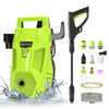 1500W High Pressure Washer Portable Cleaner Jet Wash Car Patio Garden Driveway