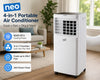 Portable Air Conditioning Unit 9000 BTU Quiet Smart AC Fan Dehumidifier
