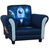 Kids Armchair Toddler Sofa Children Chair Seat with Armrest Space Rocket