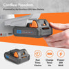 Leaf Blower Cordless 20V Battery, Clear Gardens & Patios of Leaves