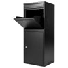 Large Parcel Delivery Drop Box Lockable Secure Outdoor Waterproof Letter Postbox