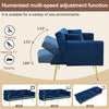 MODERN VELVET SOFA BED 2 SEATER CLICK CLACK SOFA SETTEE COUCH FOR LIVING ROOM