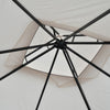 Gazebo Party Tent Canopy Sun Shade for Patio Garden 3x3(m)