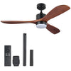 VONLUCE 52" Modern Ceiling Fan w Light & Remote 6 Speeds Reversible Motor 132cm