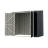 Anthracite Metal Garden Shed Outdoor Tools Storage Sheds Small House Bin Sheds