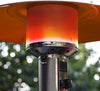 Outdoor Patio Heater 8.8KW Propane Gas Outdoor Heater Standing Wheels BIG HORN