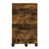 VASAGLE File Cabinet 2 Drawers Rolling Office Filing Cabinet + Wheels OFC040B01