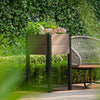 Raised Garden Bed Elevated Planter Box w/ Drainage Holes & Shelf, HDPE,85cm High