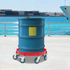 Heavy Duty 8-Wheel Drum Dolly Cart for 55 Gallon Barrel UK Warehouse