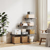 6-Cube Modular Wire Storage Unit,Closet Organizer Shelve for Bedroom,Living Room