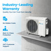 Senville 12000 BTU Wall Split Air Conditioner Heat Pump, Wall Mounted, 12000 BTU