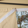 All Seasons Gazebos 3mx3m Heavy Duty Waterproof Pop up Gazebo 4 Side Walls