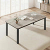78.7 Industrial Dining Table for 6-8 People,Large Rectangular Wood Kitchen Table