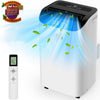12000 BTU Portable Air Conditioner Remote 3-in-1 24H Timer Window Kit AC