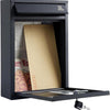 Post Box Parcel Box Combo | Lockable | Outdoor Letter & Package Storage