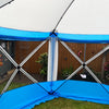 Hexagon Screen House Event Shelter Garden Pop Up Gazebo 3.5m Marquee party tent