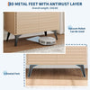 Storage Cabinet with Metal Leg Sideboard Buffet for Living Room Entryway Hallway