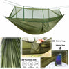 Hanging Hammock Chair Portable Garden Swing Seat Tree Travel Camping Outdoor UK