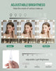 Dressing Table With Mirror Storage Makeup Desk Vanity Table Led Lights Bedroom