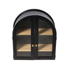 Arched Storage Cupboard Hanging Cabinet with Doors Wall-mounted Storage Cabinet