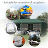 6m x 3m Garden Gazebo Marquee Canopy Party Tent Canopy Patio Green