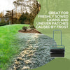 38L Garden Lawn Roller Push Fillable Water or Sand Heavy Duty Green