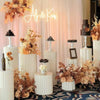 Folding Paper Cylinder Plinth Flower Pedestal Wedding Centerpiece Cake Stand DIY
