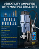 ZELCAN Magnetic Drill Press 13900N Mag Drill 50 mm Boring Dia. 650rpm w 11 Bits