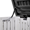 975L Outdoor Storage Box Garden Patio Plastic Chest Container Multibox with Base