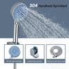 Chrome Luxury Bathroom Sink Bath Filler Tap Shower Mixer Taps with Hand Held Set