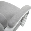 Vinsetto Home Office Chair Reclining Computer Chair w/ Lumbar Support Grey