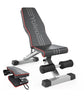 Foldable Weight Bench Adjustable Strength Training Full Body Workout Incline Gym