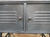 Industrial Metal Rustic Bedside Cabinet Chest of Drawers Vintage Storage Unit
