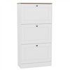 Modern Vida Designs 2 3 4 Drawer Shoe Cabinet Shelf Hallway Storage Space Unit