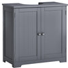 Modern Bathroom Sink Cabinet Under Basin Unit Cupboard Storage Furniture Grey