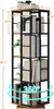 4-Tier Rotating Bookshelf 360° Display Spinning Bookshelf Book Storage Rack