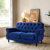 Dusk Hebden Royal Blue Velvet 2 Seater Sofa RRP £690