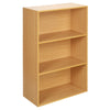 5 Tier Wooden Free Standing Display Cabinet Bookcase Wide Shelves Drawer Storage