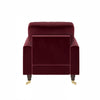 Burgundy Velvet Armchair - Payton SOF218