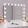Hollywood Light Up Vanity Mirror with Lights 15-LED Make Up Mirror Tabletop Wall