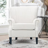 Wing Chair High Back Velvet Fabric Tub Armchair Fireside Living Room